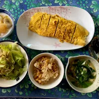 実家de朝ご飯☀️|さくたえさん