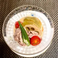 葉山牛と賀茂茄子の冷やし煮物|yukki-----さん