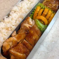 父お弁当（鶏の照り焼き）|takezooさん