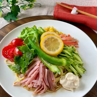 Snapdishの人気料理写真:夏野菜no冷やし中華