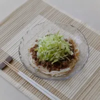 ジャージャー麺風のお素麺 ﾟ+｡:.ﾟ|ohanaさん