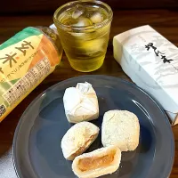 【彦根銘菓】埋もれ木(暑気払い)&玄米茶|Tak@さん