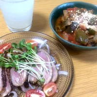 鴨のローストとラタトゥイユ|さおりさん