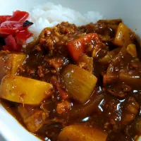 大豆肉カレー|比嘉俊郎さん