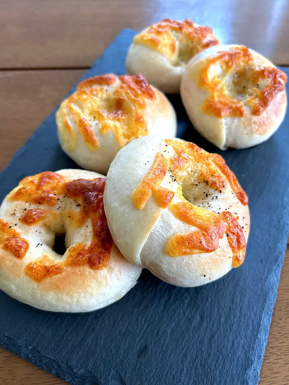 ベーコンチーズベーグル🥯🥓🧀|Riho(ت)♪さん
