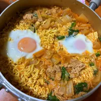 キムチチゲラーメン🍜♬|panchiさん