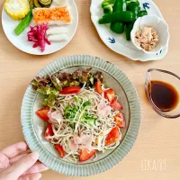 酸っぱいがおいしい トマトマリネそば|FIKA789さん