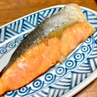 鮭の塩麹焼き🍀