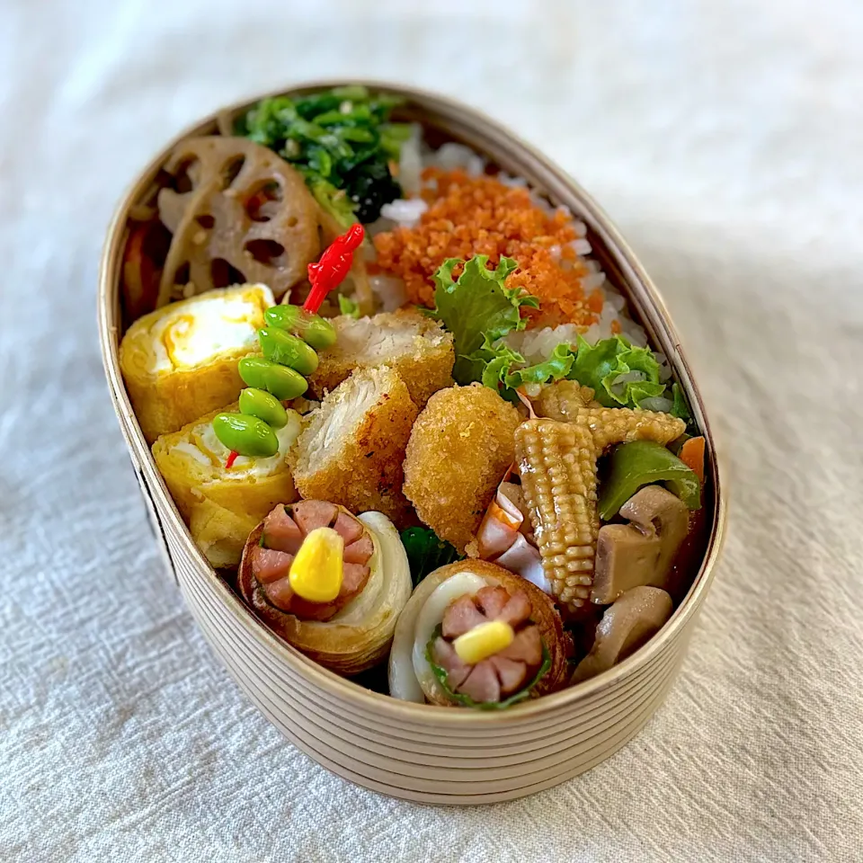 娘のお弁当|かっちゃん杉さん