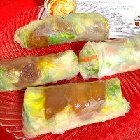 生春巻き|コマツ菜さん