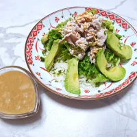 豚しゃぶサラダ素麺withにんにく胡麻だれ| foodanalystＭＩＫＩさん