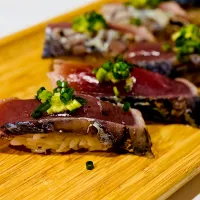 握り寿司 鰹のタタキ