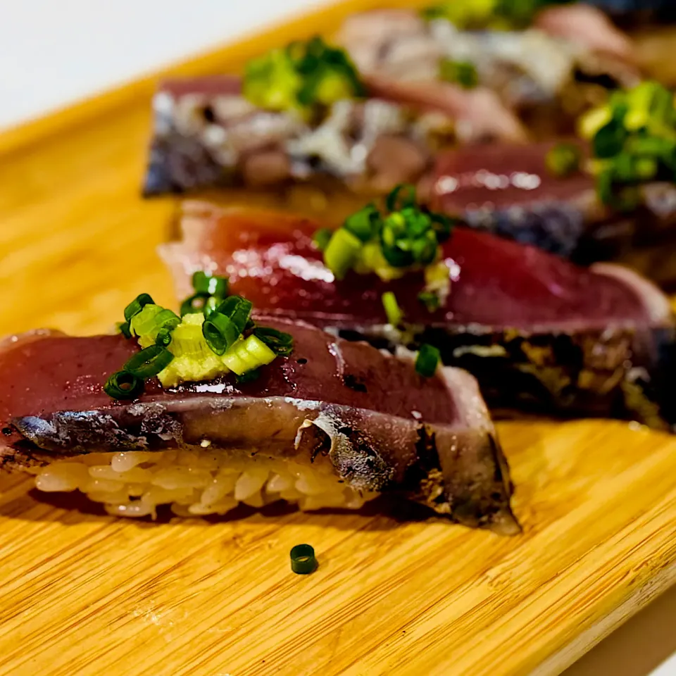 握り寿司 鰹のタタキ|ヨシュアさん