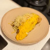洋蔥香腸粒芝士奄列|Zhen Zhenさん
