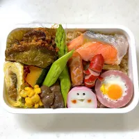 2025年8月5日　オレ弁当♪|クッキングおやぢさん