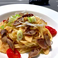 今日のスパゲティ・アーリオ・オーリオ・ペペロンチーノ|Kさん