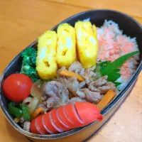 スタミナ満載豚の生姜焼き弁当|さやかさん