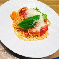 トマトパスタ|料理男子18歳さん