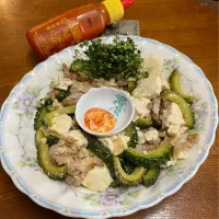 ゴーヤー＊豆腐チャンプルー＊シラチャーマヨ|henryさん