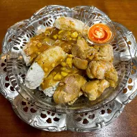 豆腐ハンバーグチキンバーグ＊鶏もも肉シラチャーマヨ|henryさん