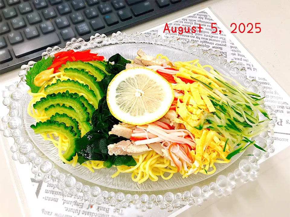 冷やし中華🧊🎐醤油lemon味🍋|Tsuu_chan‪ ·͜·♡‬さん