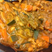 具沢山チキンカレー(大豆入り)| m.rafuさん