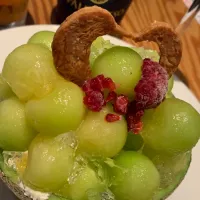 会社帰り、メロンパフェ|お家でbar!さん