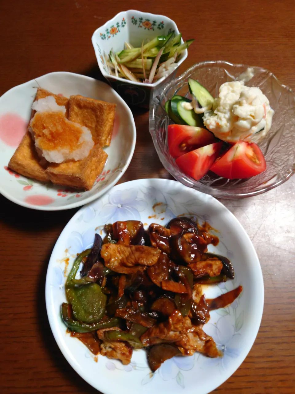 豚肉と茄子の味噌炒め|ぱやさん