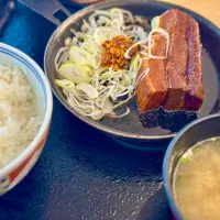 豚角煮定食@吉野家|にゃあ（芸名）さん