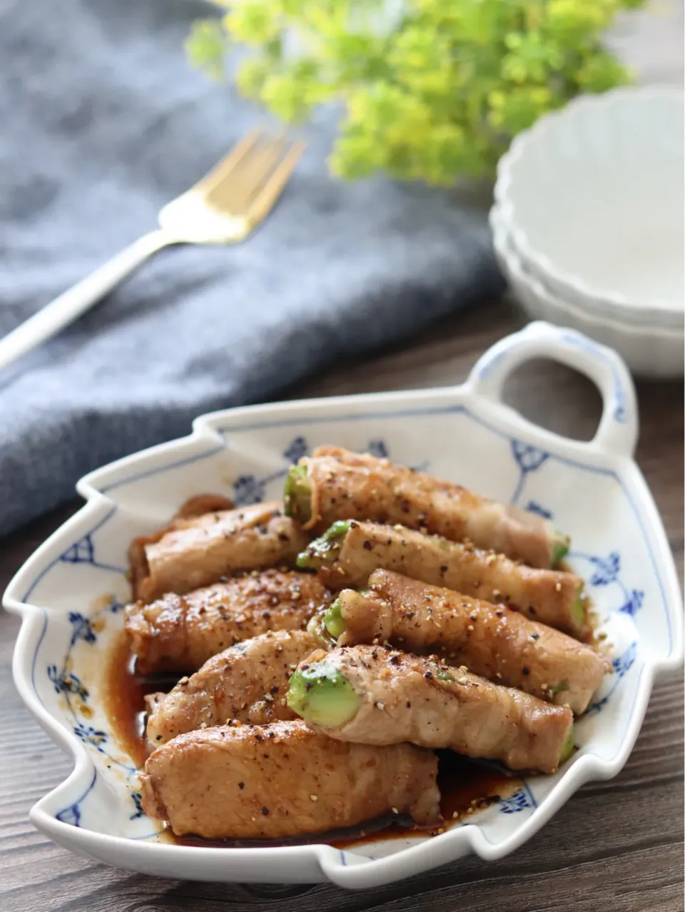 🆔508097                                                                #アボカドの豚巻きバルサミコはちみつ照り焼き 💕|ともきーた (伊藤 智子)さん