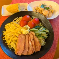 ☆冷麺　☆エビチクマヨ　☆コーン|chikakoさん