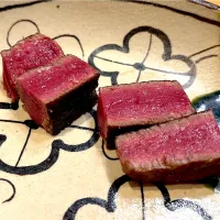 8月4日・［お肉のコース🍖］⑩木下牛のヒレ😋✨笑（ちょっと柔らか過ぎですね😅）