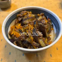 茄子丼|友さん