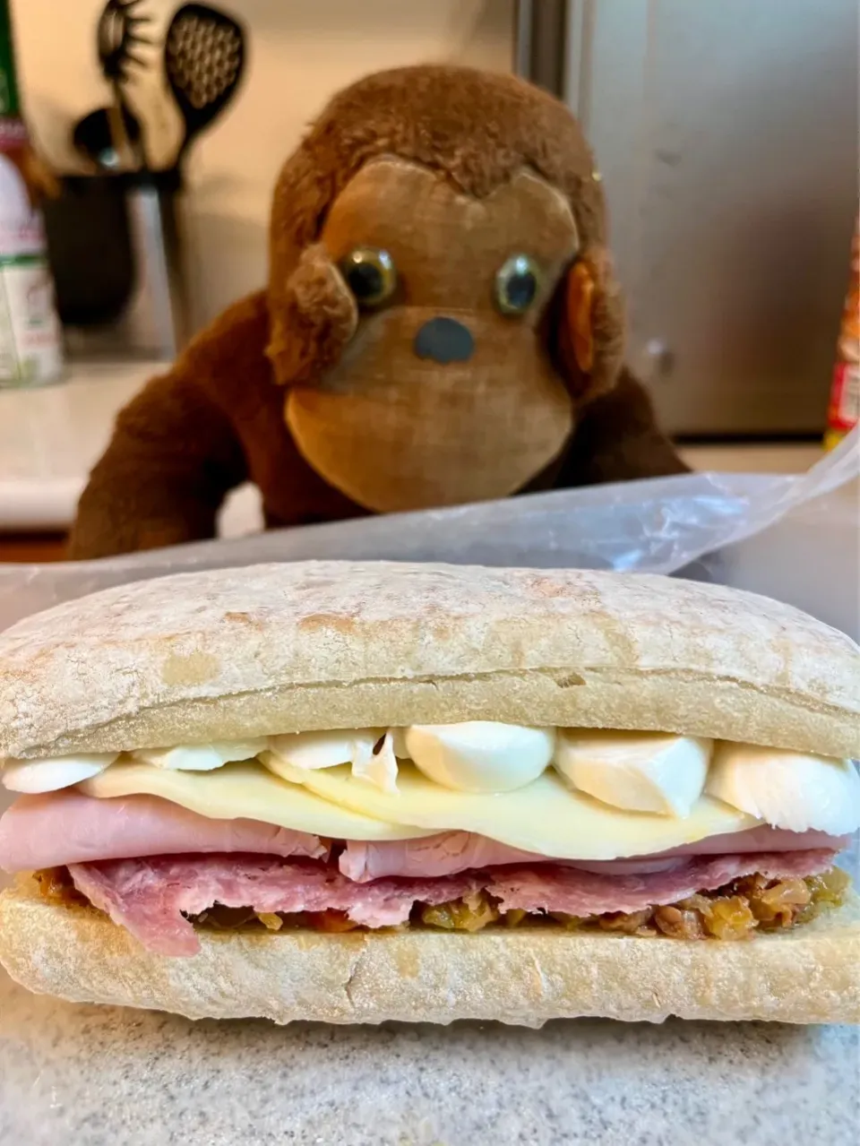 2025/8/5   ニューオーリンズのサンドイッチ   An Attempt for Muffuletta of Central Grocery, NOLA|21 Boys & 野鳥さん