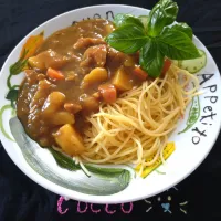 冷製チキンカレーパスタ✨|cocco+さん