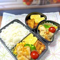 揚げ餃子弁当| アッキーさん