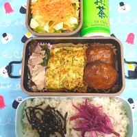 2025/0806(水)ハンバーグ弁当|ともちんさん