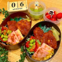 チキンカツのり弁|ハミルトンさん