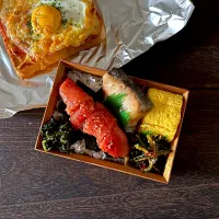 今日のお弁当＆朝ごはん|mihooobuuさん
