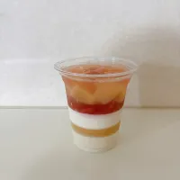 桃のカップスウィーツ|ちゃみこさん