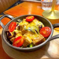 Cheese miso eggplant and tofu|skyblueさん