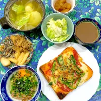 実家de朝ごはん☀️|さくたえさん
