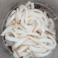 なめ茸入り胡麻ダレ冷やしうどん| darkbaronさん