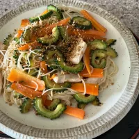 オイスターソースで素麺チャンプルー|kittykittyさん