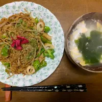 昼食　焼きそば|ATさん