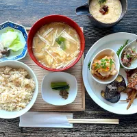 信州4種の前菜ととろろご飯|Atelier Sekiさん