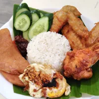 Nasi lemak 😍😍😍😋❤️😘coconut rice with lemongrass ginger slices 💋😋|🍒lynnlicious🍒さん