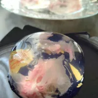 とんちんさんの料理 桜水信玄餅