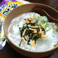 冷やし海苔茶漬けそうめん😂🍵🧊| ソコツモノさん