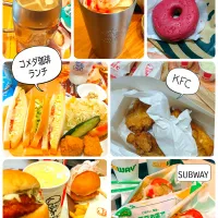 ファーストフード&カフェ☕️